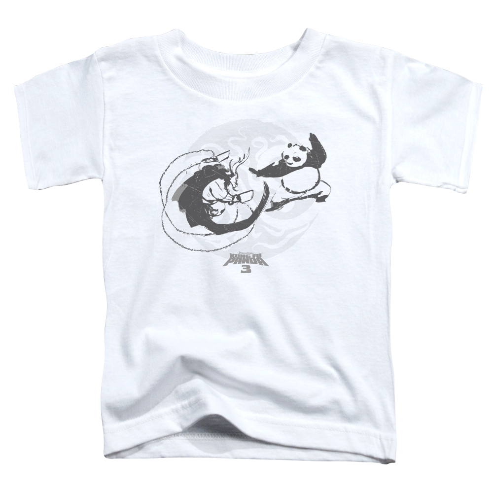 Kung-Fu Panda Face Off - Kid's T-Shirt Kid's T-Shirt (Ages 4-7) Kung-Fu Panda