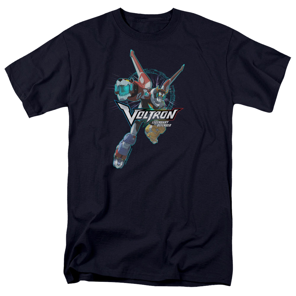 Voltron Legendary Defender Defender Pose - Men's Regular Fit T-Shirt Men's Regular Fit T-Shirt Voltron