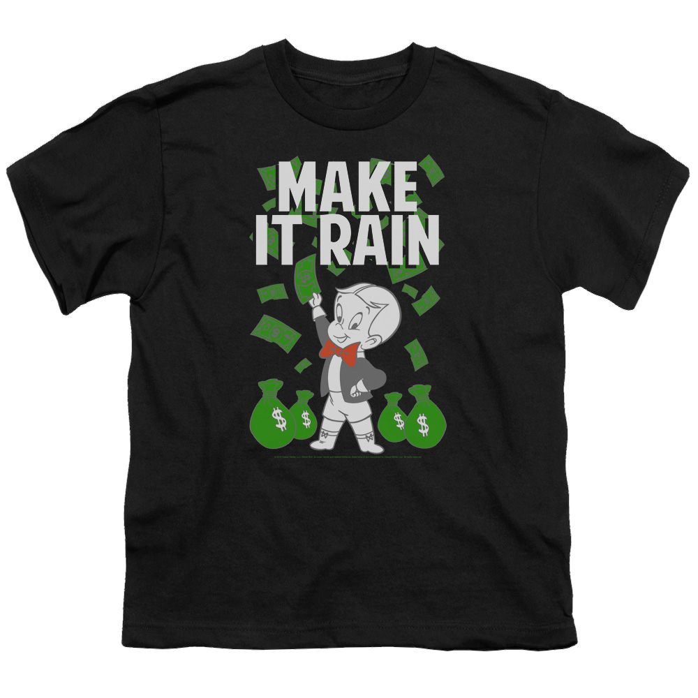 Richie Rich Make It Rain - Youth T-Shirt Youth T-Shirt (Ages 8-12) Richie Rich