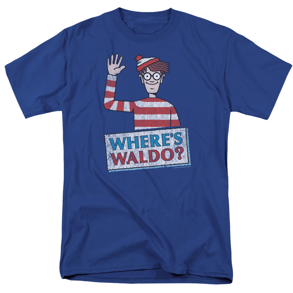 Where's Waldo Waldo Wave - Men's Regular Fit T-Shirt Men's Regular Fit T-Shirt Where's Waldo