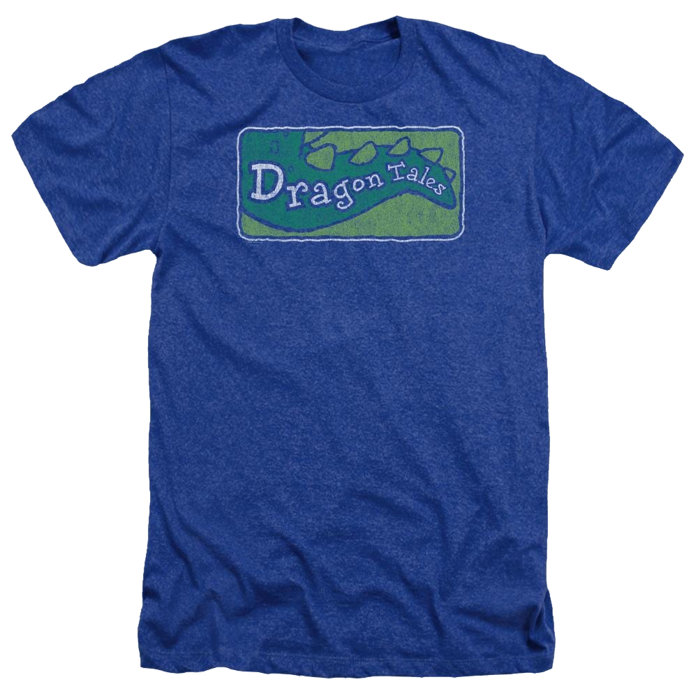 Dragon Tales Logo Distressed - Men's Heather T-Shirt Men's Heather T-Shirt Dragon Tales