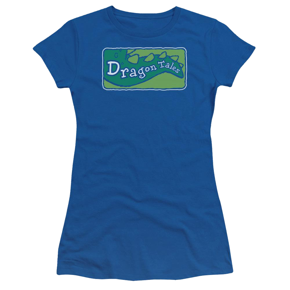 Dragon Tales Logo Clean - Juniors T-Shirt Juniors T-Shirt Dragon Tales