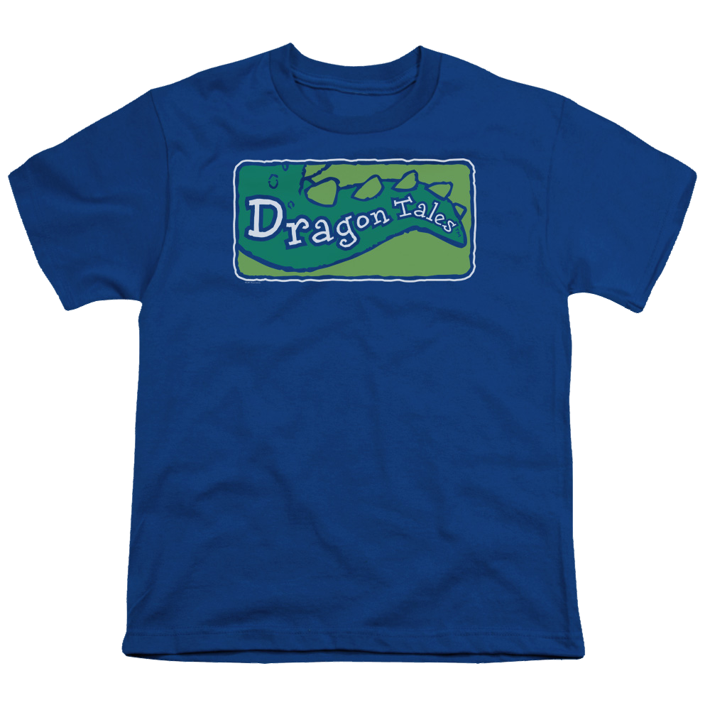 Dragon Tales Logo Clean - Youth T-Shirt (Ages 8-12) Youth T-Shirt (Ages 8-12) Dragon Tales