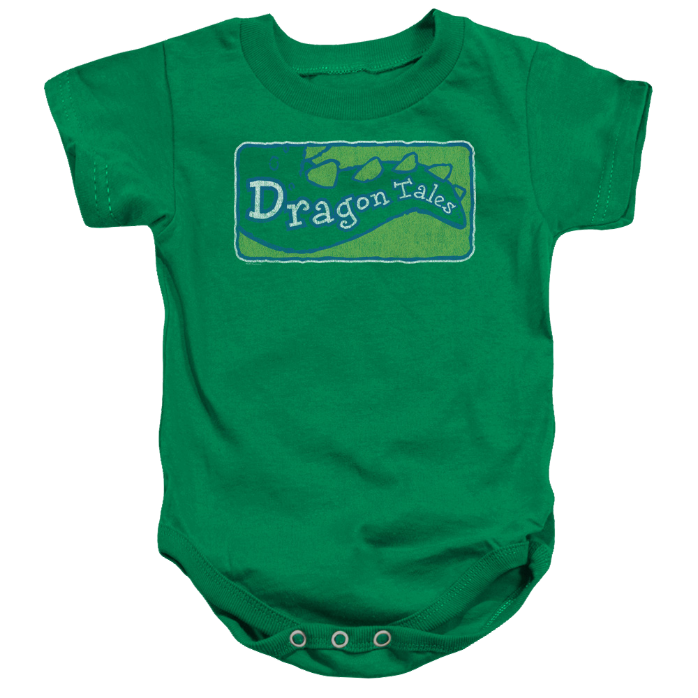 Dragon Tales Logo Distressed - Baby Bodysuit Baby Bodysuit Dragon Tales