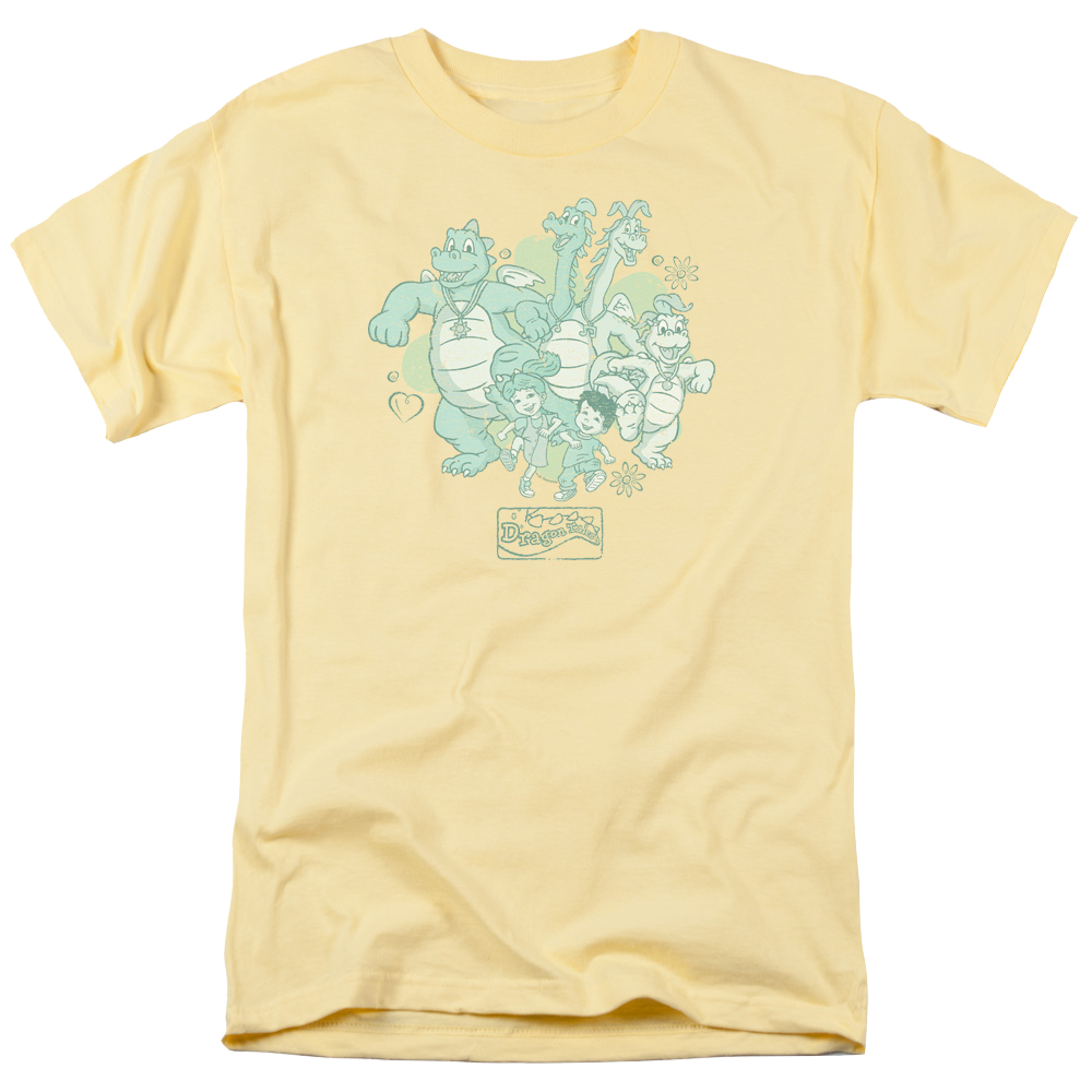 Dragon Tales Group Celebration - Men's Regular Fit T-Shirt Men's Regular Fit T-Shirt Dragon Tales