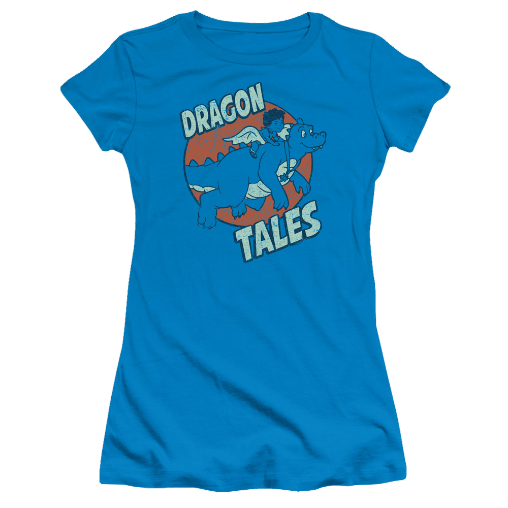Dragon Tales Flying High - Juniors T-Shirt Juniors T-Shirt Dragon Tales