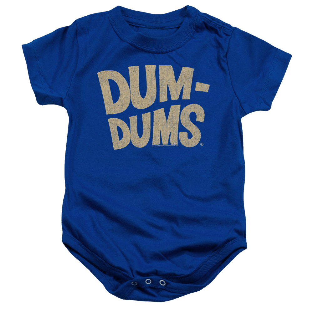 Dum Dums Distressed Logo - Baby Bodysuit Baby Bodysuit Dum Dums