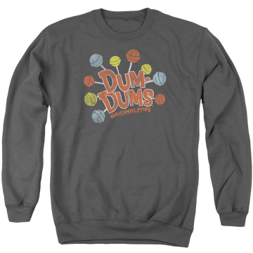 Dum Dums Original Pops - Men's Crewneck Sweatshirt Men's Crewneck Sweatshirt Dum Dums