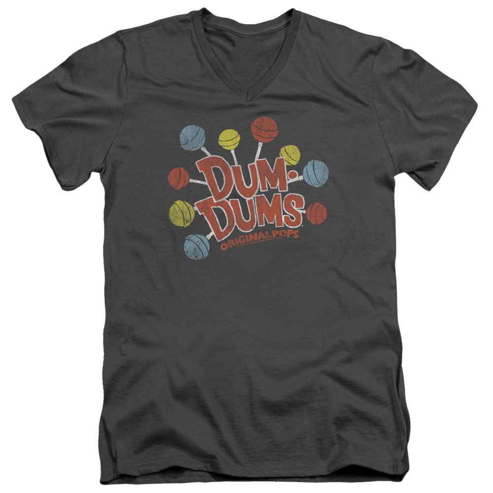 Dum Dums Original Pops - Men's V-Neck T-Shirt Men's V-Neck T-Shirt Dum Dums