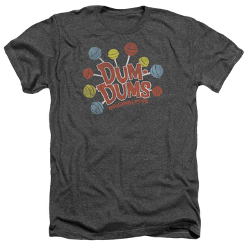 Dum Dums Original Pops - Men's Heather T-Shirt Men's Heather T-Shirt Dum Dums