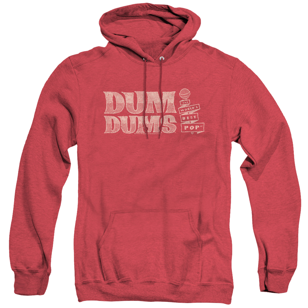 Dum-Dums Worlds Best - Heather Pullover Hoodie Heather Pullover Hoodie Dum Dums