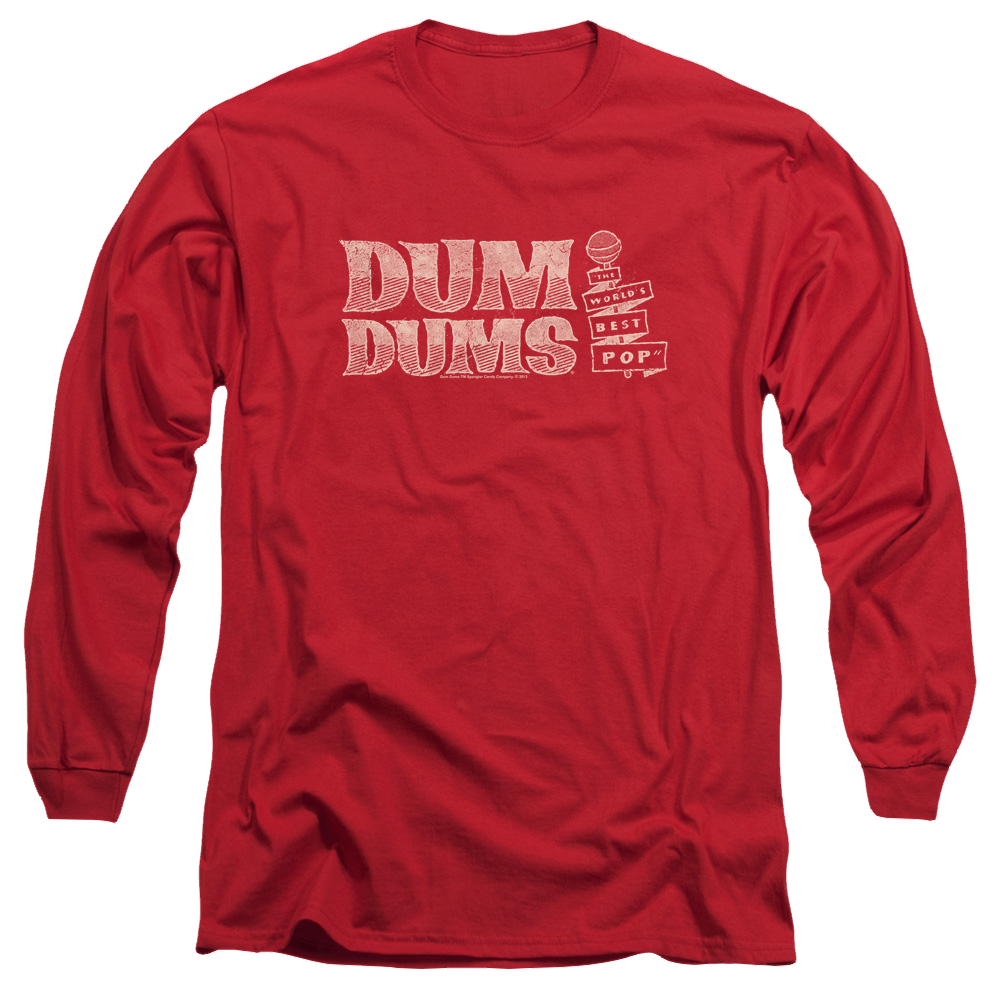 Dum Dums Worlds Best - Men's Long Sleeve T-Shirt Men's Long Sleeve T-Shirt Dum Dums
