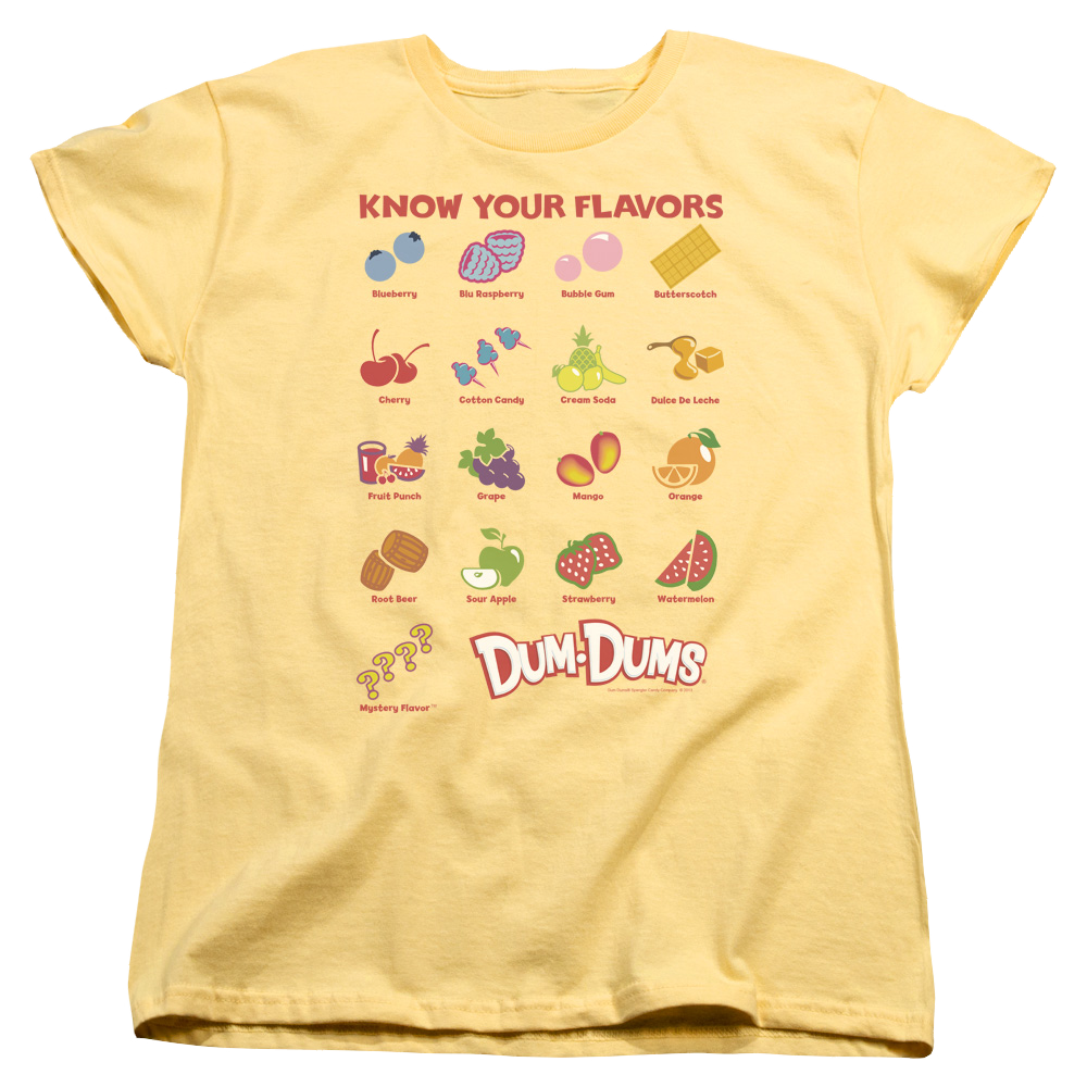 Dum Dums Flavors - Women's T-Shirt Women's T-Shirt Dum Dums
