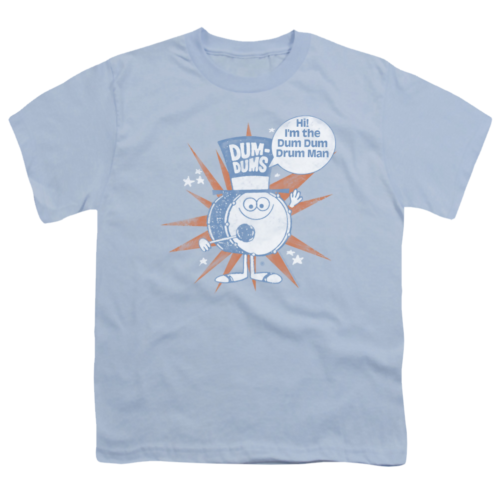 Dum Dums Drum Man - Youth T-Shirt (Ages 8-12) Youth T-Shirt (Ages 8-12) Dum Dums