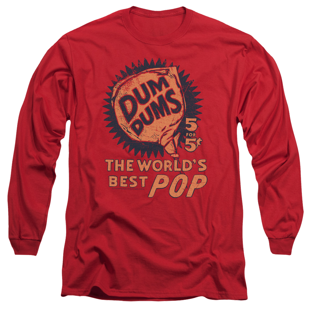 Dum Dums 5 For 5 - Men's Long Sleeve T-Shirt Men's Long Sleeve T-Shirt Dum Dums