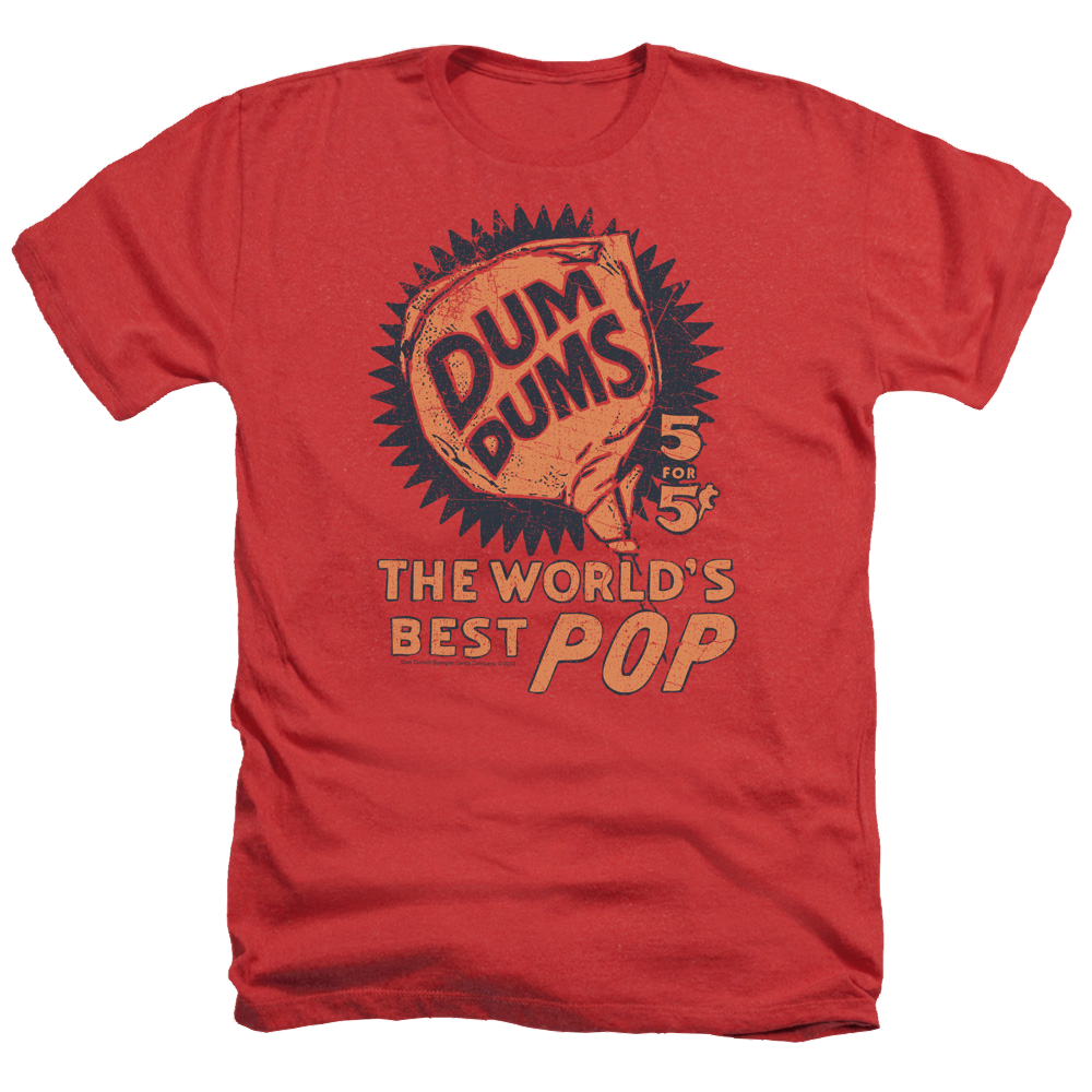 Dum Dums 5 For 5 - Men's Heather T-Shirt Men's Heather T-Shirt Dum Dums