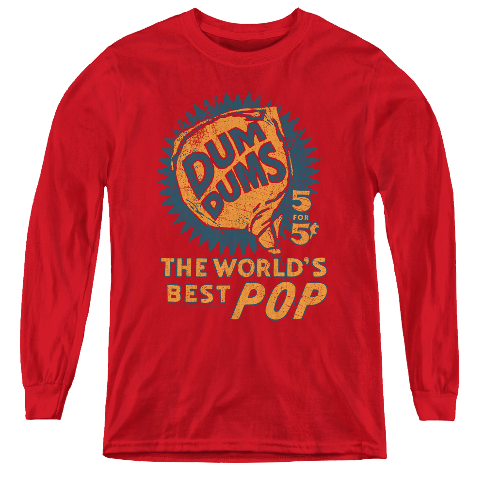 Dum-Dums 5 For 5 - Youth Long Sleeve T-Shirt Youth Long Sleeve T-Shirt Dum Dums