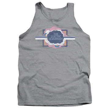 Athletic heather men's tank with Electric Company Since 1971 graphic