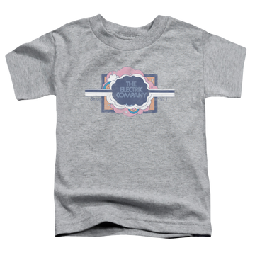 Athletic heather toddler t-shirt with Electric Company Since 1971 graphic