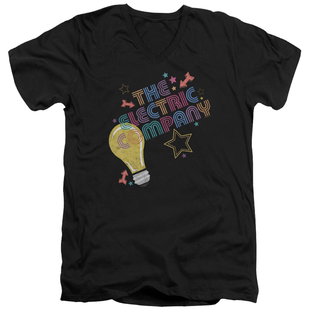Electric Company Electric Light - Men's V-Neck T-Shirt Men's V-Neck T-Shirt Electric Company