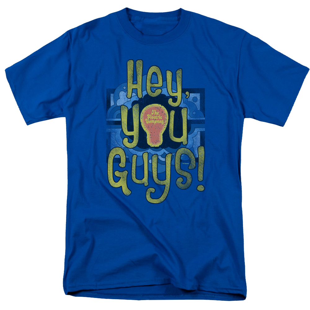 Electric Company Hey You Guys - Men's Regular Fit T-Shirt Men's Regular Fit T-Shirt Electric Company