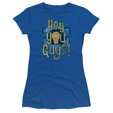 Royal juniors t-shirt with Electric Company Hey You Guys graphic