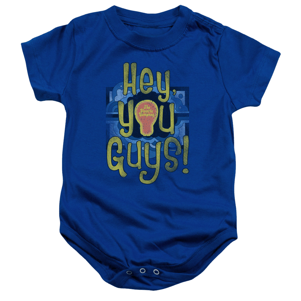 Electric Company Hey You Guys - Baby Bodysuit Baby Bodysuit Electric Company