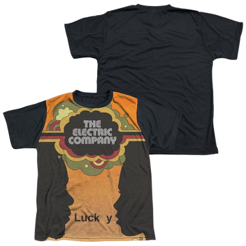 Electric Company Silhouette Blend youth black back t-shirt for ages 8 to 12