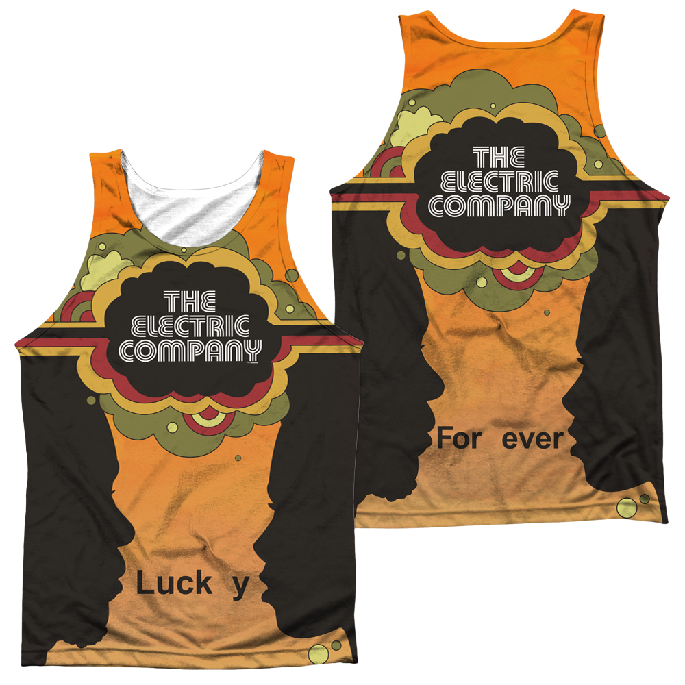 Electric Company Silhouette Blend Men's All Over Print Tank Men's All Over Print Tank Electric Company