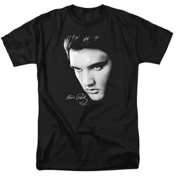 Elvis Presley Face - Men's Regular Fit T-Shirt Men's Regular Fit T-Shirt Elvis Presley