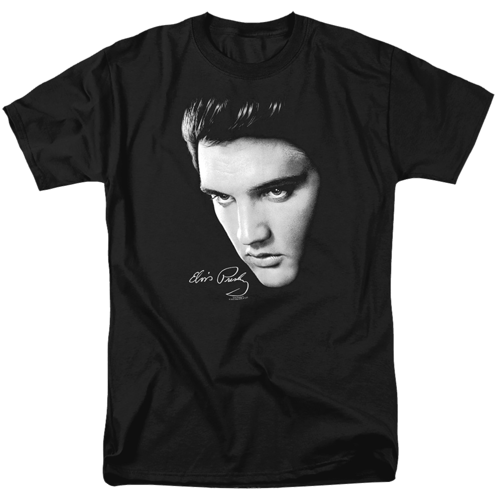 Elvis Presley Face - Men's Regular Fit T-Shirt Men's Regular Fit T-Shirt Elvis Presley