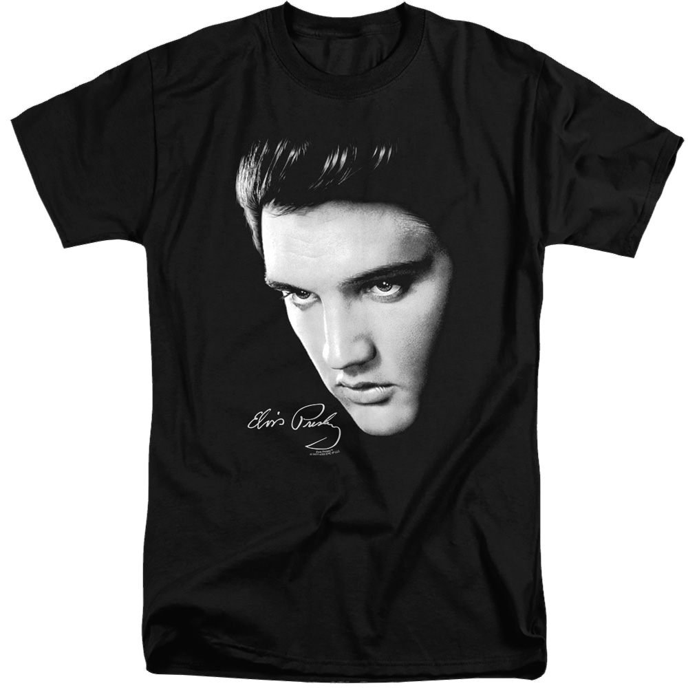 Elvis Presley Face - Men's Tall Fit T-Shirt Men's Tall Fit T-Shirt Elvis Presley