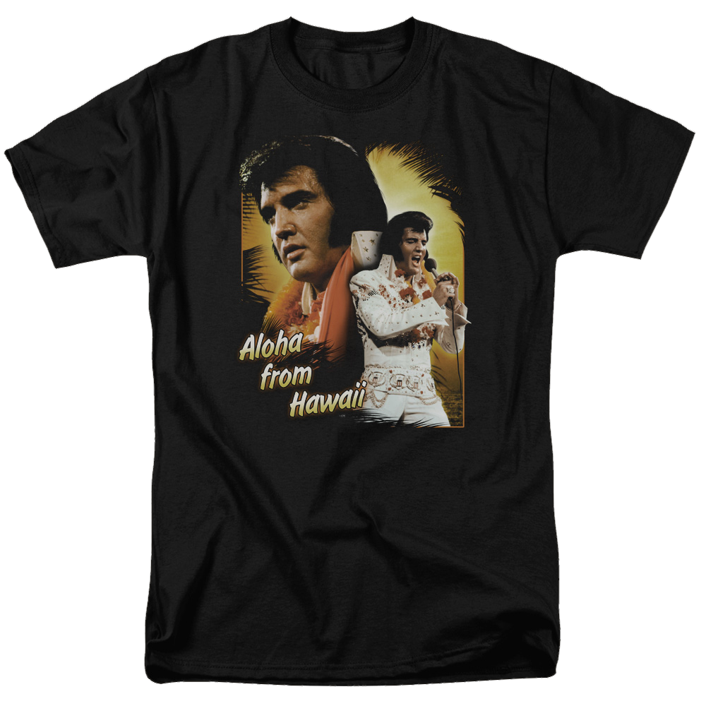 Elvis Presley Aloha - Men's Regular Fit T-Shirt Men's Regular Fit T-Shirt Elvis Presley