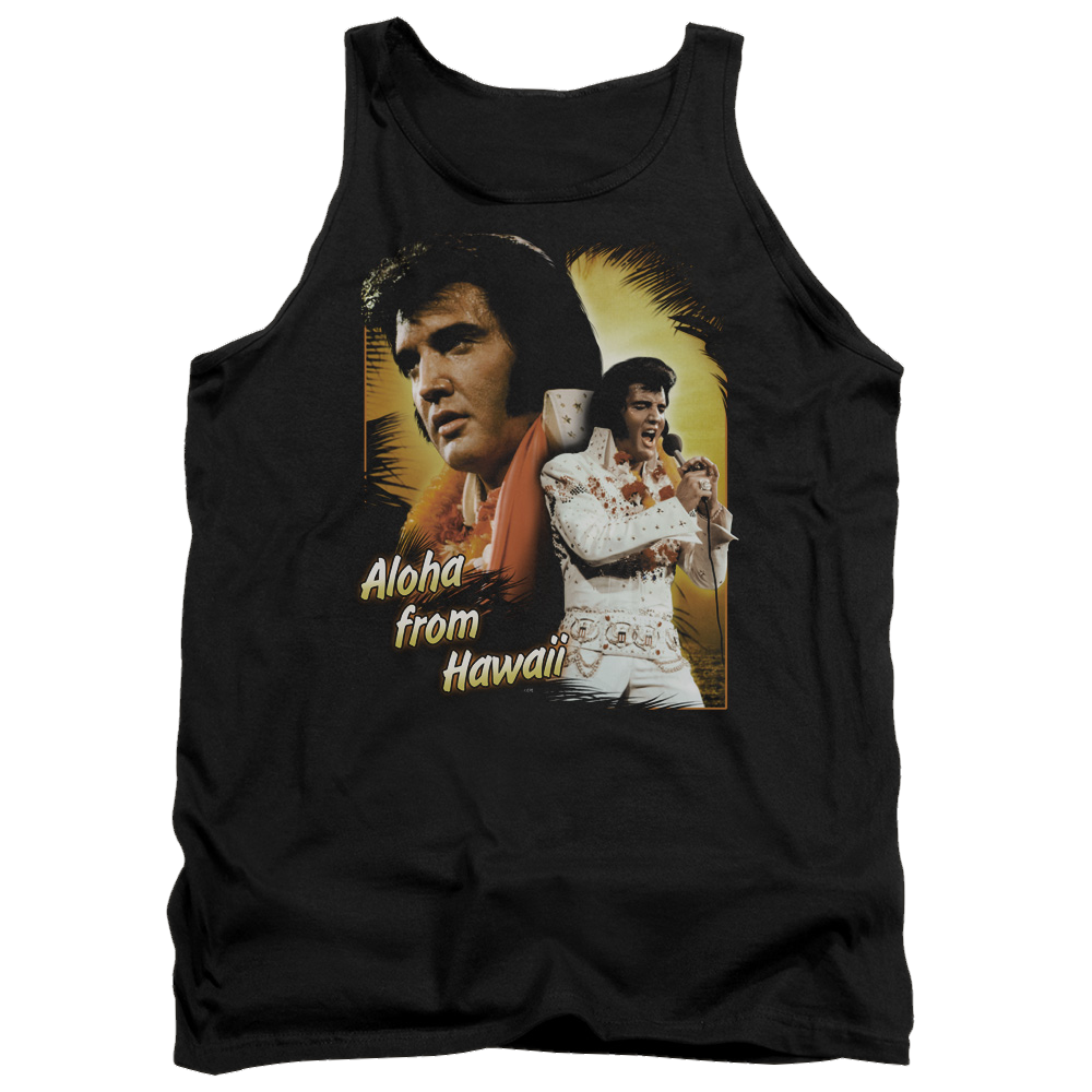 Elvis Presley Aloha Men's Tank Men's Tank Elvis Presley