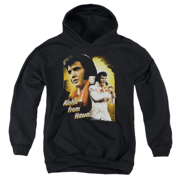 Elvis Presley Aloha - Youth Hoodie (Ages 8-12) Youth Hoodie (Ages 8-12) Elvis Presley