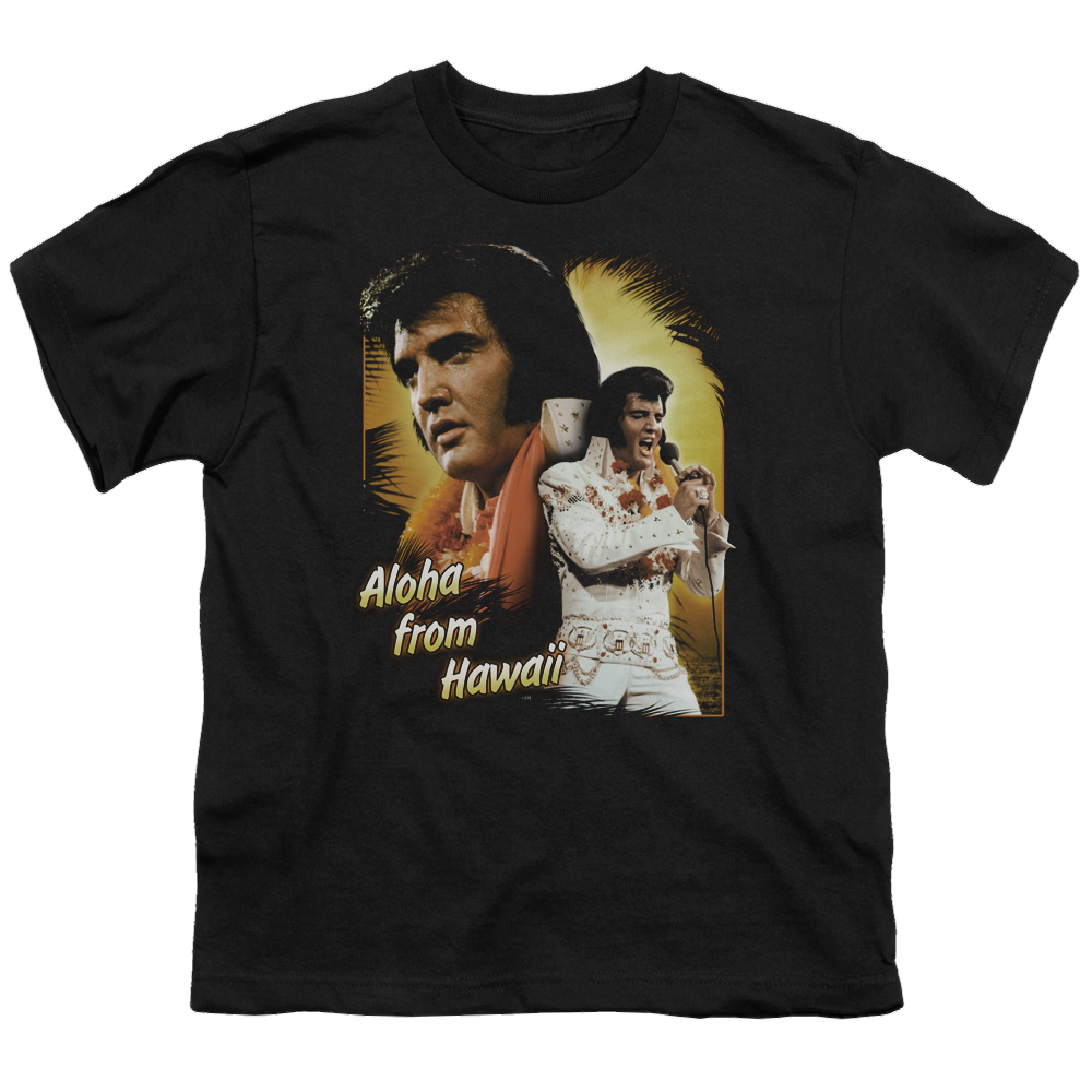 Elvis Presley Aloha - Youth T-Shirt (Ages 8-12) Youth T-Shirt (Ages 8-12) Elvis Presley