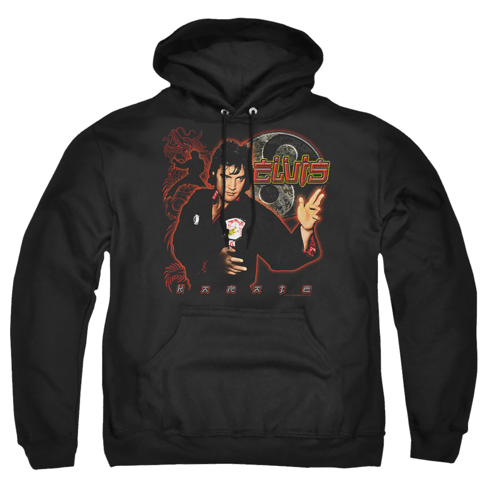 Elvis Presley Karate - Pullover Hoodie Pullover Hoodie Elvis Presley