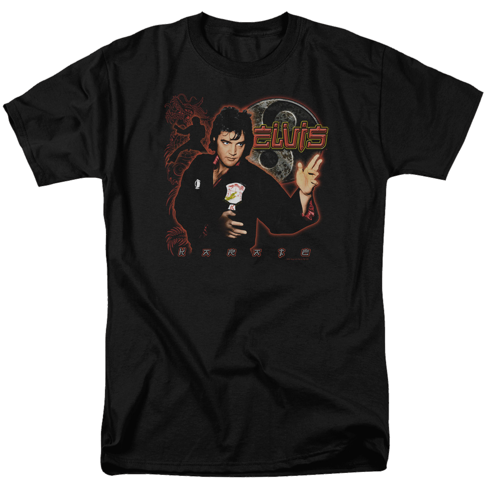 Elvis Presley Karate - Men's Regular Fit T-Shirt Men's Regular Fit T-Shirt Elvis Presley