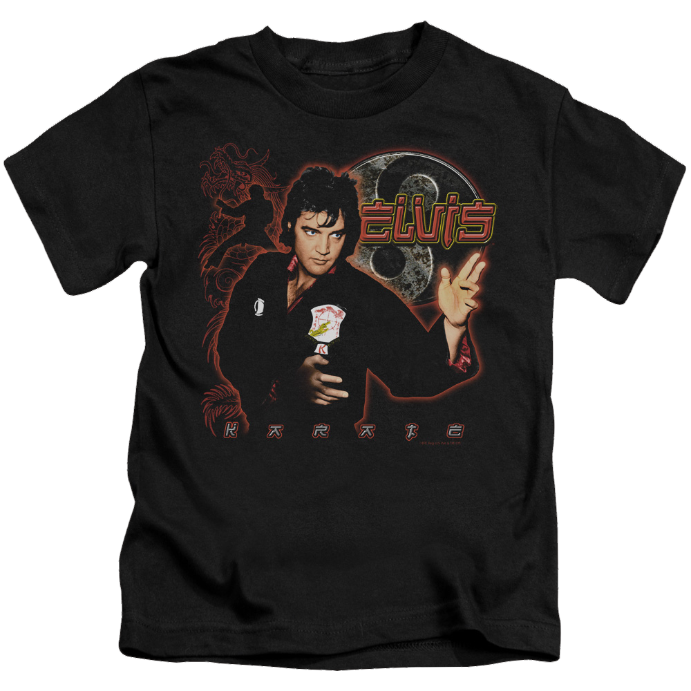 Elvis Presley Karate - Kid's T-Shirt (Ages 4-7) Kid's T-Shirt (Ages 4-7) Elvis Presley