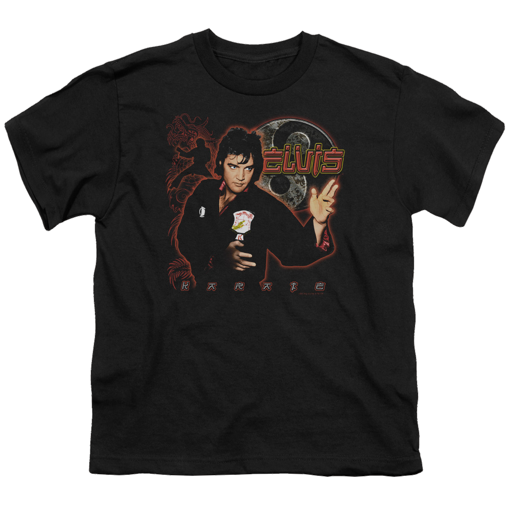 Elvis Presley Karate - Youth T-Shirt (Ages 8-12) Youth T-Shirt (Ages 8-12) Elvis Presley