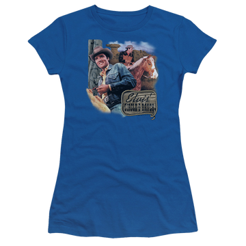 Royal juniors t-shirt with Elvis Presley Ranch graphic