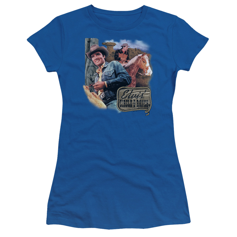 Elvis Presley Ranch - Juniors T-Shirt Juniors T-Shirt Elvis Presley