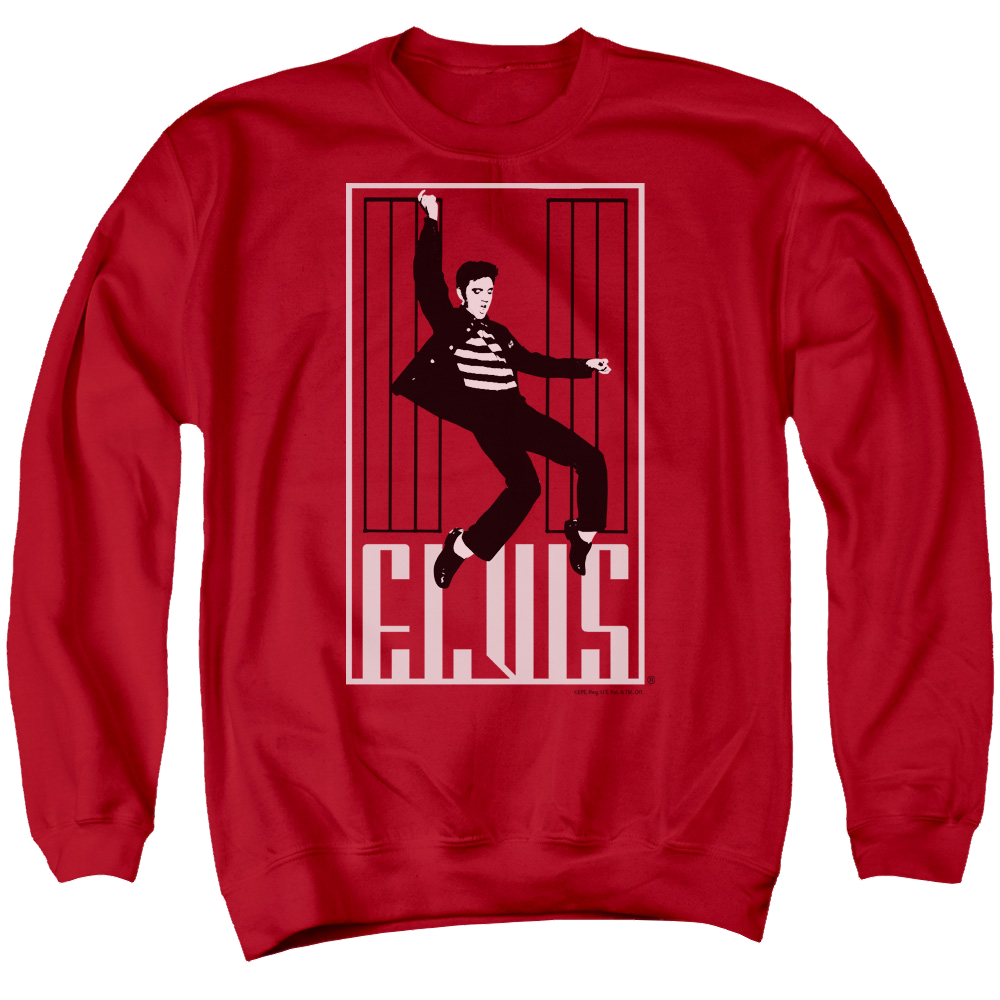 Elvis Presley One Jailhouse - Men's Crewneck Sweatshirt Men's Crewneck Sweatshirt Elvis Presley
