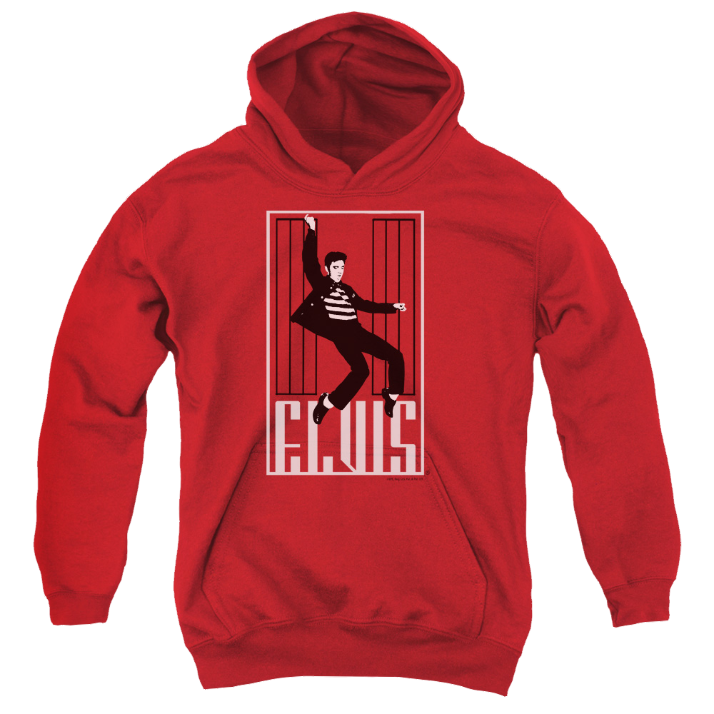 Elvis Presley One Jailhouse - Youth Hoodie (Ages 8-12) Youth Hoodie (Ages 8-12) Elvis Presley