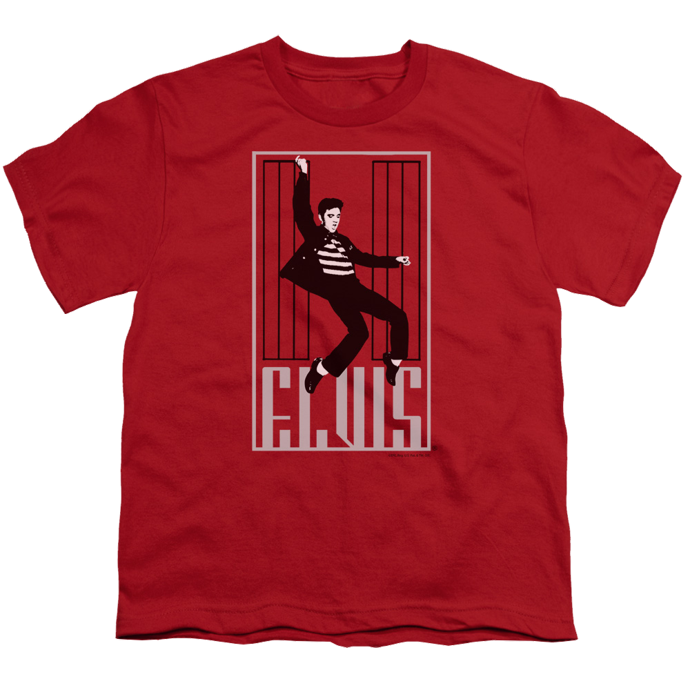 Elvis Presley One Jailhouse - Youth T-Shirt (Ages 8-12) Youth T-Shirt (Ages 8-12) Elvis Presley