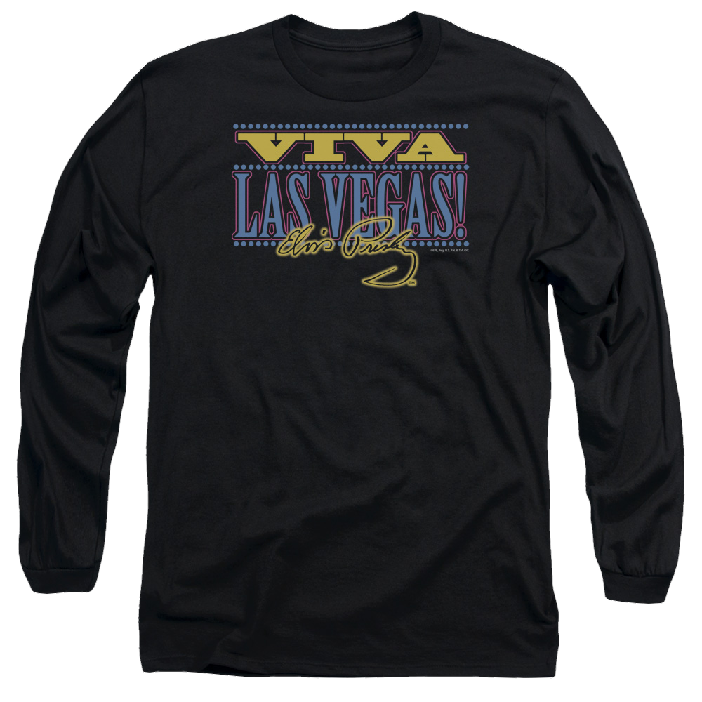 Elvis Presley Viva Las Vegas - Men's Long Sleeve T-Shirt Men's Long Sleeve T-Shirt Elvis Presley