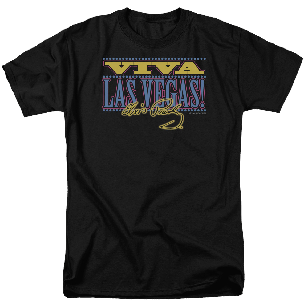 Elvis Presley Viva Las Vegas - Men's Regular Fit T-Shirt Men's Regular Fit T-Shirt Elvis Presley