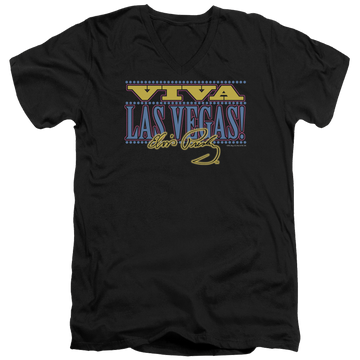 Elvis Presley Viva Las Vegas - Men's V-Neck T-Shirt Men's V-Neck T-Shirt Elvis Presley