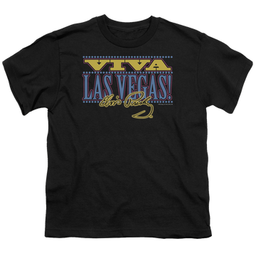 Elvis Presley Viva Las Vegas - Youth T-Shirt (Ages 8-12) Youth T-Shirt (Ages 8-12) Elvis Presley