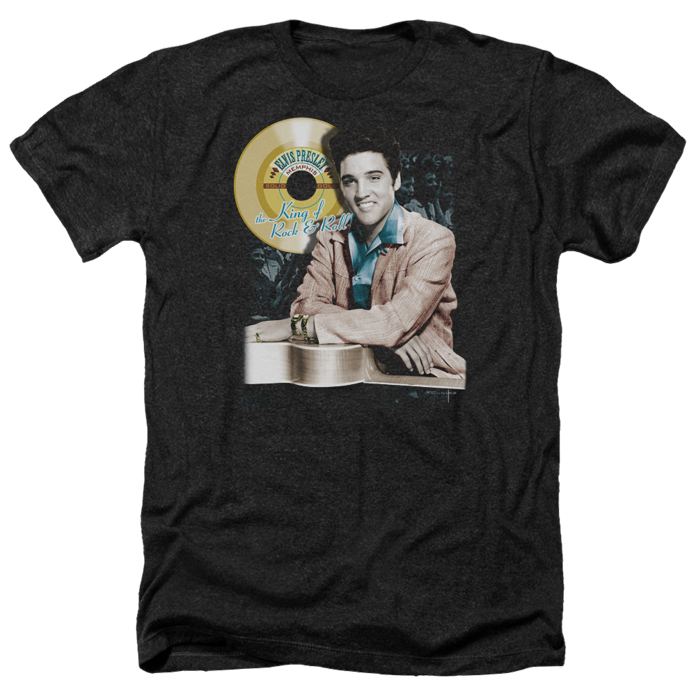 Elvis Presley Gold Record - Men's Heather T-Shirt Men's Heather T-Shirt Elvis Presley